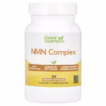 Super Nutrition, NMN Complex with trans-Resveratrol, Quercetin Phytosome Complex, Apigenin, and Luteolin, 60 Veggie Capsules