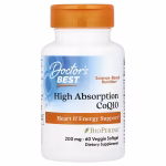 Doctor's Best, High Absorption CoQ10, 200 mcg, 60 Veggie Softgel
