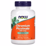 NOW Foods, Chromium Picolinate, 200 mcg, 250 Veg Capsules