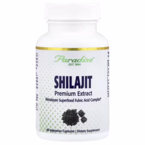 Paradise Herbs, Shilajit Extract, 250 mg, 60 Vegetarian Capsules