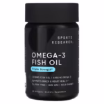 Sports Research, Omega-3 Fish Oil, Triple Strength , 30 Softgels
