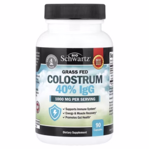 BioSchwartz, Grass Fed Colostrum 40% IgG, 90 Capsules (500 mg per Capsule)